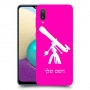 טלסקופ כיסוי מגן קשיח בעיצוב אישי עם השם שלך ל Samsung Galaxy A02 יחידה אחת סקרין מובייל