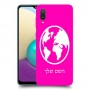 עולם כיסוי מגן קשיח בעיצוב אישי עם השם שלך ל Samsung Galaxy A02 יחידה אחת סקרין מובייל