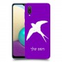ציפור לבלוע כיסוי מגן קשיח בעיצוב אישי עם השם שלך ל Samsung Galaxy A02 יחידה אחת סקרין מובייל