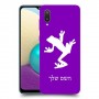 צפרדע טרופית כיסוי מגן קשיח בעיצוב אישי עם השם שלך ל Samsung Galaxy A02 יחידה אחת סקרין מובייל