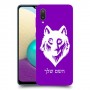 זאב כיסוי מגן קשיח בעיצוב אישי עם השם שלך ל Samsung Galaxy A02 יחידה אחת סקרין מובייל
