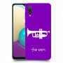 חצוצרה כיסוי מגן קשיח בעיצוב אישי עם השם שלך ל Samsung Galaxy A02 יחידה אחת סקרין מובייל