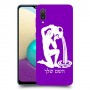 דלי כיסוי מגן קשיח בעיצוב אישי עם השם שלך ל Samsung Galaxy A02 יחידה אחת סקרין מובייל