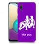 תאומים כיסוי מגן קשיח בעיצוב אישי עם השם שלך ל Samsung Galaxy A02 יחידה אחת סקרין מובייל