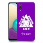 טריאתלון כיסוי מגן קשיח בעיצוב אישי עם השם שלך ל Samsung Galaxy A02 יחידה אחת סקרין מובייל