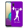 הרמת משקולות כיסוי מגן קשיח בעיצוב אישי עם השם שלך ל Samsung Galaxy A02 יחידה אחת סקרין מובייל
