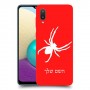 עכביש כיסוי מגן קשיח בעיצוב אישי עם השם שלך ל Samsung Galaxy A02 יחידה אחת סקרין מובייל