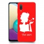 אישה אהבה כיסוי מגן קשיח בעיצוב אישי עם השם שלך ל Samsung Galaxy A02 יחידה אחת סקרין מובייל