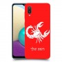 עקרב כיסוי מגן קשיח בעיצוב אישי עם השם שלך ל Samsung Galaxy A02 יחידה אחת סקרין מובייל