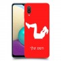 אימון ספורט - אישה כיסוי מגן קשיח בעיצוב אישי עם השם שלך ל Samsung Galaxy A02 יחידה אחת סקרין מובייל
