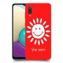 שמש כיסוי מגן קשיח בעיצוב אישי עם השם שלך ל Samsung Galaxy A02 יחידה אחת סקרין מובייל