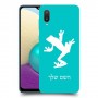צפרדע טרופית כיסוי מגן קשיח בעיצוב אישי עם השם שלך ל Samsung Galaxy A02 יחידה אחת סקרין מובייל