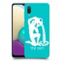 דלי כיסוי מגן קשיח בעיצוב אישי עם השם שלך ל Samsung Galaxy A02 יחידה אחת סקרין מובייל