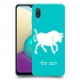 שור כיסוי מגן קשיח בעיצוב אישי עם השם שלך ל Samsung Galaxy A02 יחידה אחת סקרין מובייל