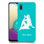 בתולה כיסוי מגן קשיח בעיצוב אישי עם השם שלך ל Samsung Galaxy A02 יחידה אחת סקרין מובייל