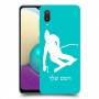 סקִי כיסוי מגן קשיח בעיצוב אישי עם השם שלך ל Samsung Galaxy A02 יחידה אחת סקרין מובייל