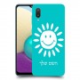 שמש כיסוי מגן קשיח בעיצוב אישי עם השם שלך ל Samsung Galaxy A02 יחידה אחת סקרין מובייל