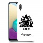 טריאתלון כיסוי מגן קשיח בעיצוב אישי עם השם שלך ל Samsung Galaxy A02 יחידה אחת סקרין מובייל