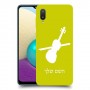 כינור כיסוי מגן קשיח בעיצוב אישי עם השם שלך ל Samsung Galaxy A02 יחידה אחת סקרין מובייל