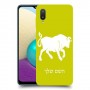 שור כיסוי מגן קשיח בעיצוב אישי עם השם שלך ל Samsung Galaxy A02 יחידה אחת סקרין מובייל