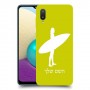 גלישה כיסוי מגן קשיח בעיצוב אישי עם השם שלך ל Samsung Galaxy A02 יחידה אחת סקרין מובייל