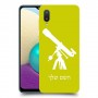 טלסקופ כיסוי מגן קשיח בעיצוב אישי עם השם שלך ל Samsung Galaxy A02 יחידה אחת סקרין מובייל