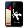 עקרב כיסוי מגן קשיח בעיצוב אישי עם השם שלך ל Samsung Galaxy A02s יחידה אחת סקרין מובייל