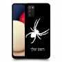 עכביש כיסוי מגן קשיח בעיצוב אישי עם השם שלך ל Samsung Galaxy A02s יחידה אחת סקרין מובייל
