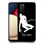 סקִי כיסוי מגן קשיח בעיצוב אישי עם השם שלך ל Samsung Galaxy A02s יחידה אחת סקרין מובייל