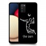 שחקן כדורעף כיסוי מגן קשיח בעיצוב אישי עם השם שלך ל Samsung Galaxy A02s יחידה אחת סקרין מובייל