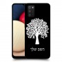 עץ כיסוי מגן קשיח בעיצוב אישי עם השם שלך ל Samsung Galaxy A02s יחידה אחת סקרין מובייל