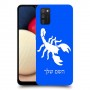 עקרב כיסוי מגן קשיח בעיצוב אישי עם השם שלך ל Samsung Galaxy A02s יחידה אחת סקרין מובייל