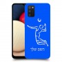 שחקן כדורעף כיסוי מגן קשיח בעיצוב אישי עם השם שלך ל Samsung Galaxy A02s יחידה אחת סקרין מובייל