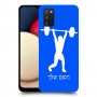 הרמת משקולות כיסוי מגן קשיח בעיצוב אישי עם השם שלך ל Samsung Galaxy A02s יחידה אחת סקרין מובייל