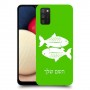 דגים כיסוי מגן קשיח בעיצוב אישי עם השם שלך ל Samsung Galaxy A02s יחידה אחת סקרין מובייל