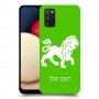 אריה כיסוי מגן קשיח בעיצוב אישי עם השם שלך ל Samsung Galaxy A02s יחידה אחת סקרין מובייל