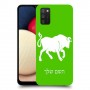 שור כיסוי מגן קשיח בעיצוב אישי עם השם שלך ל Samsung Galaxy A02s יחידה אחת סקרין מובייל