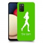 ג'וגלין - אישה כיסוי מגן קשיח בעיצוב אישי עם השם שלך ל Samsung Galaxy A02s יחידה אחת סקרין מובייל