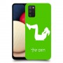 אימון ספורט - אישה כיסוי מגן קשיח בעיצוב אישי עם השם שלך ל Samsung Galaxy A02s יחידה אחת סקרין מובייל