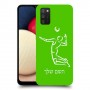 שחקן כדורעף כיסוי מגן קשיח בעיצוב אישי עם השם שלך ל Samsung Galaxy A02s יחידה אחת סקרין מובייל