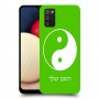 סמל יינג יאנג - סין כיסוי מגן קשיח בעיצוב אישי עם השם שלך ל Samsung Galaxy A02s יחידה אחת סקרין מובייל