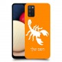 עקרב כיסוי מגן קשיח בעיצוב אישי עם השם שלך ל Samsung Galaxy A02s יחידה אחת סקרין מובייל