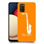 סקספון כיסוי מגן קשיח בעיצוב אישי עם השם שלך ל Samsung Galaxy A02s יחידה אחת סקרין מובייל