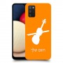 כינור כיסוי מגן קשיח בעיצוב אישי עם השם שלך ל Samsung Galaxy A02s יחידה אחת סקרין מובייל