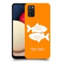 דגים כיסוי מגן קשיח בעיצוב אישי עם השם שלך ל Samsung Galaxy A02s יחידה אחת סקרין מובייל