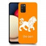 אריה כיסוי מגן קשיח בעיצוב אישי עם השם שלך ל Samsung Galaxy A02s יחידה אחת סקרין מובייל