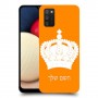 כתר מלכותי כיסוי מגן קשיח בעיצוב אישי עם השם שלך ל Samsung Galaxy A02s יחידה אחת סקרין מובייל