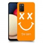 סמיילי כיסוי מגן קשיח בעיצוב אישי עם השם שלך ל Samsung Galaxy A02s יחידה אחת סקרין מובייל
