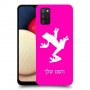 צפרדע טרופית כיסוי מגן קשיח בעיצוב אישי עם השם שלך ל Samsung Galaxy A02s יחידה אחת סקרין מובייל