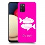 דגים כיסוי מגן קשיח בעיצוב אישי עם השם שלך ל Samsung Galaxy A02s יחידה אחת סקרין מובייל